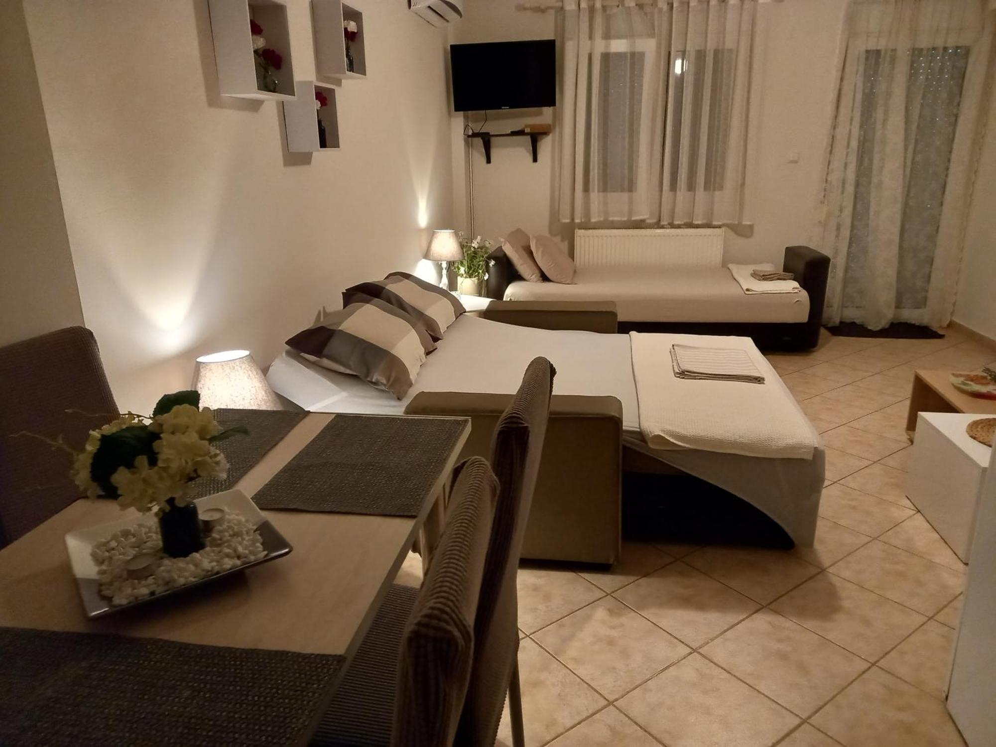 Peramos Apartments Néa Péramos Dış mekan fotoğraf